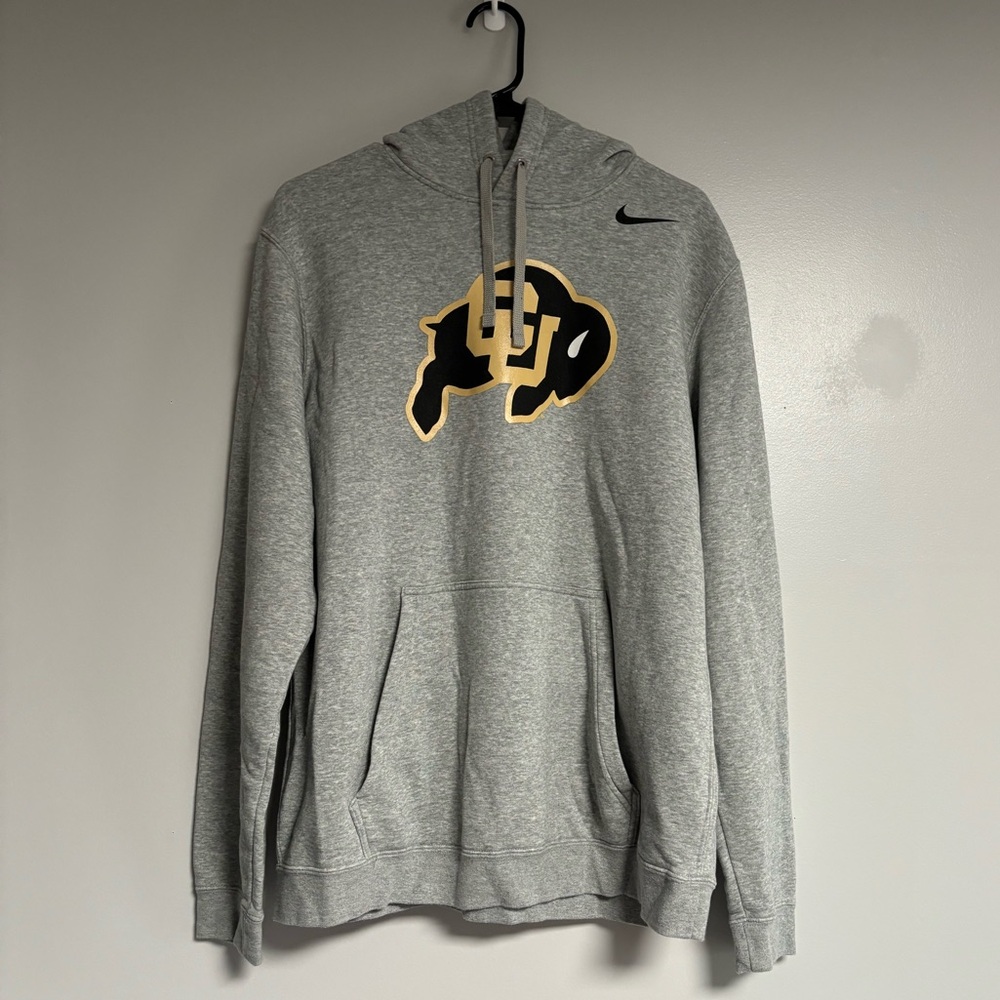 Nike hoodie Size Large university of Colorado Buffaloes